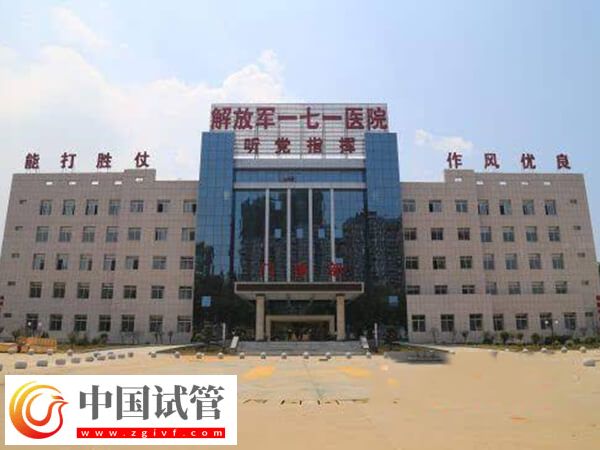 解放军171医院做试管婴儿移植2个胚胎多少钱？